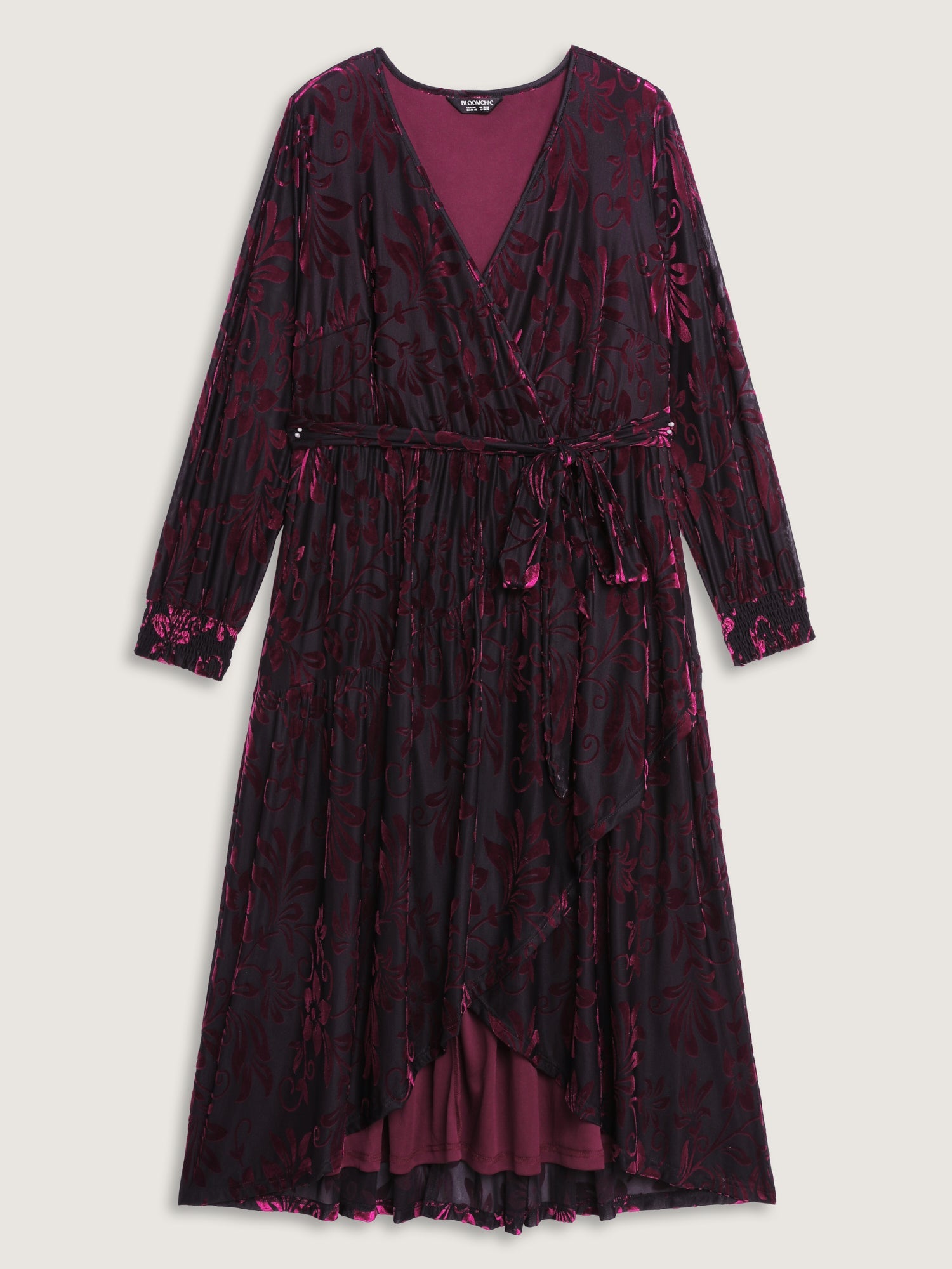 Shimmery Stretchy Velvet Shirred Maxi Dress