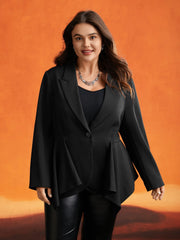 Asymmetrical Hemline Design Gothic Jacket