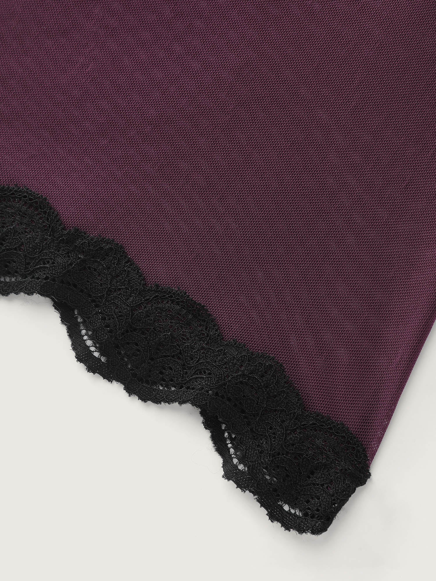 Sheer Lace Trim Bow-Tie Sleep Dress