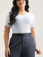 Buckle Gold-Tone Everyday Belt