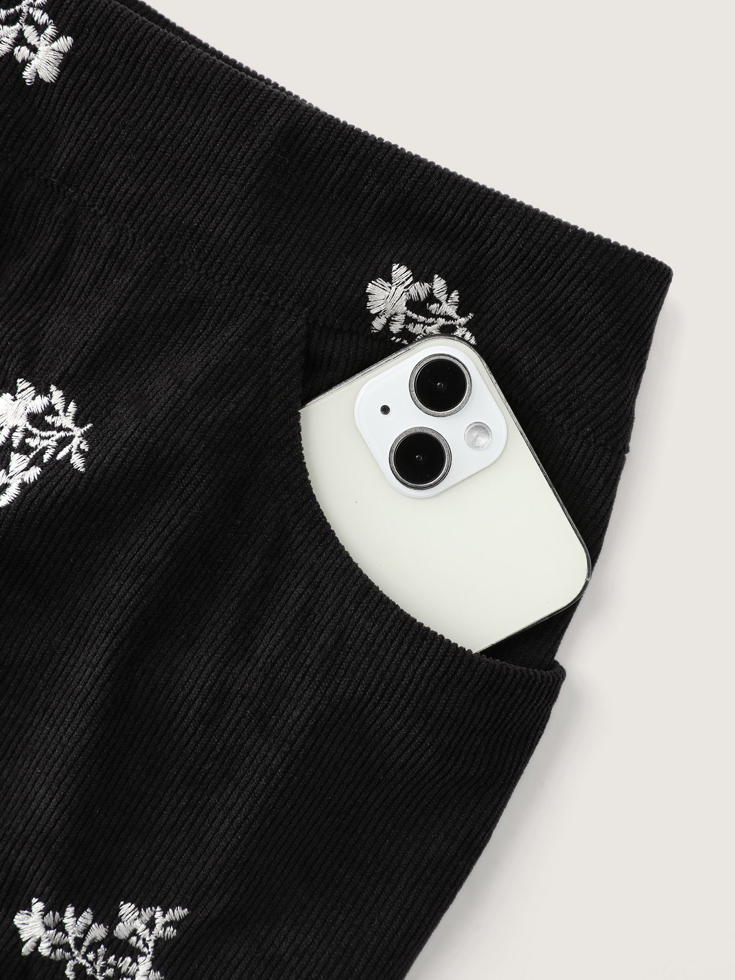 Floral Print Slit Hem Flared Pants