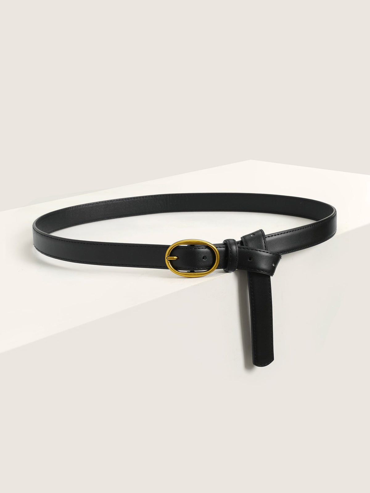 Buckle Gold-Tone Everyday Belt