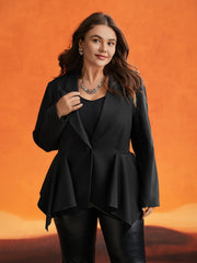 Asymmetrical Hemline Design Gothic Jacket