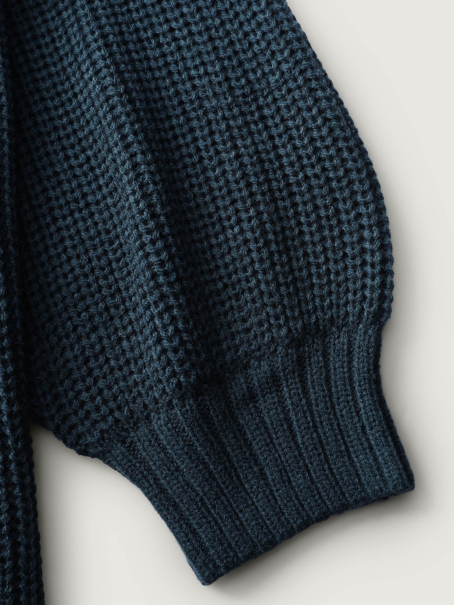 Floral Embroidery Textured Relaxed-Fit Pullover