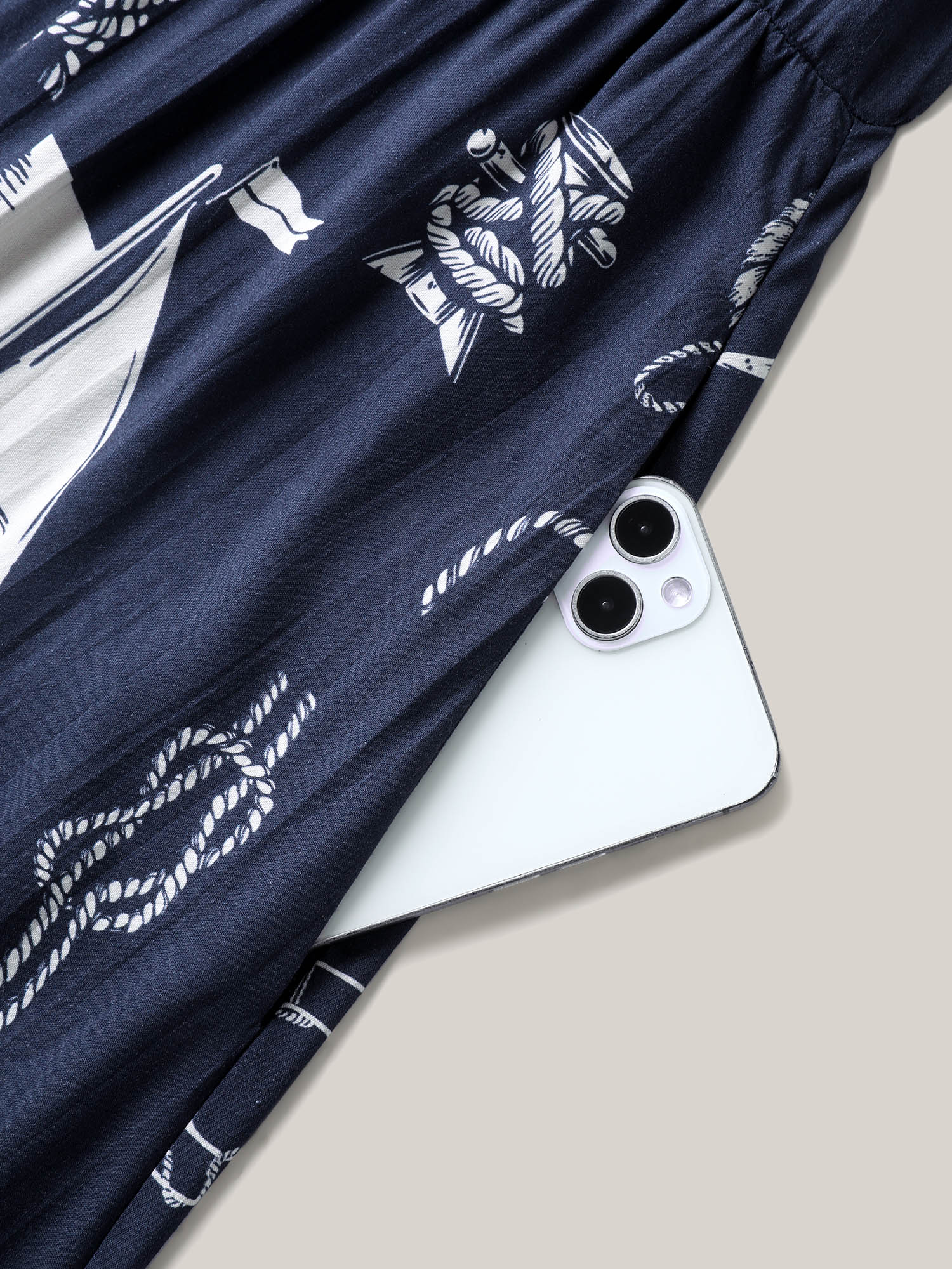 Sea Elements Adjustable Strap Midi Dress