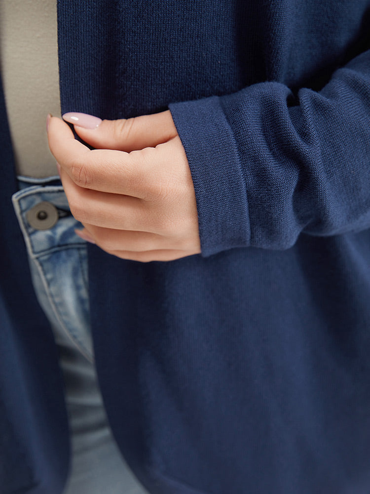 Supersoft Essentials Curved Hem Open Front Cardigan