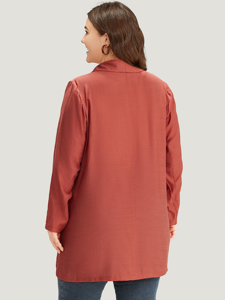 Halloween Supersoft Essentials Lapel Collar Pocket Button Through Blazer