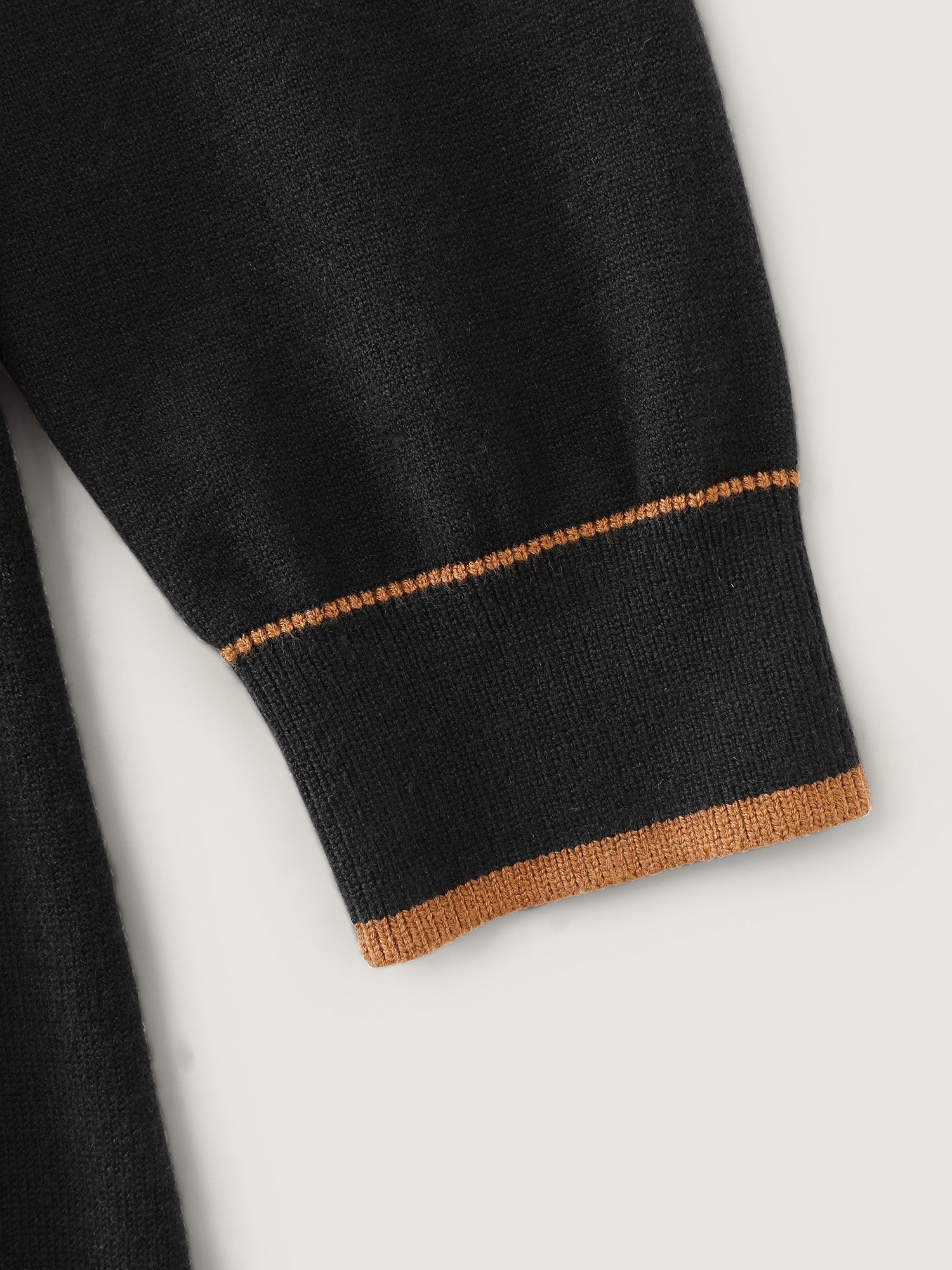 Supersoft Color Contrast Belt Sweater Dress