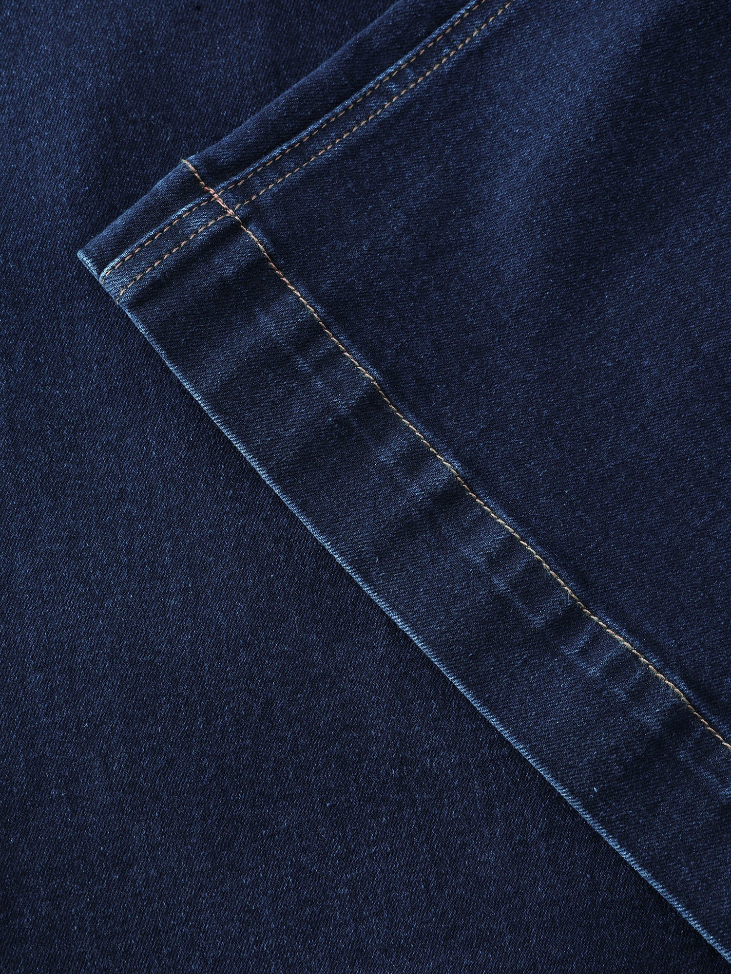 Stretchy Wide-Leg Pocket Jeans