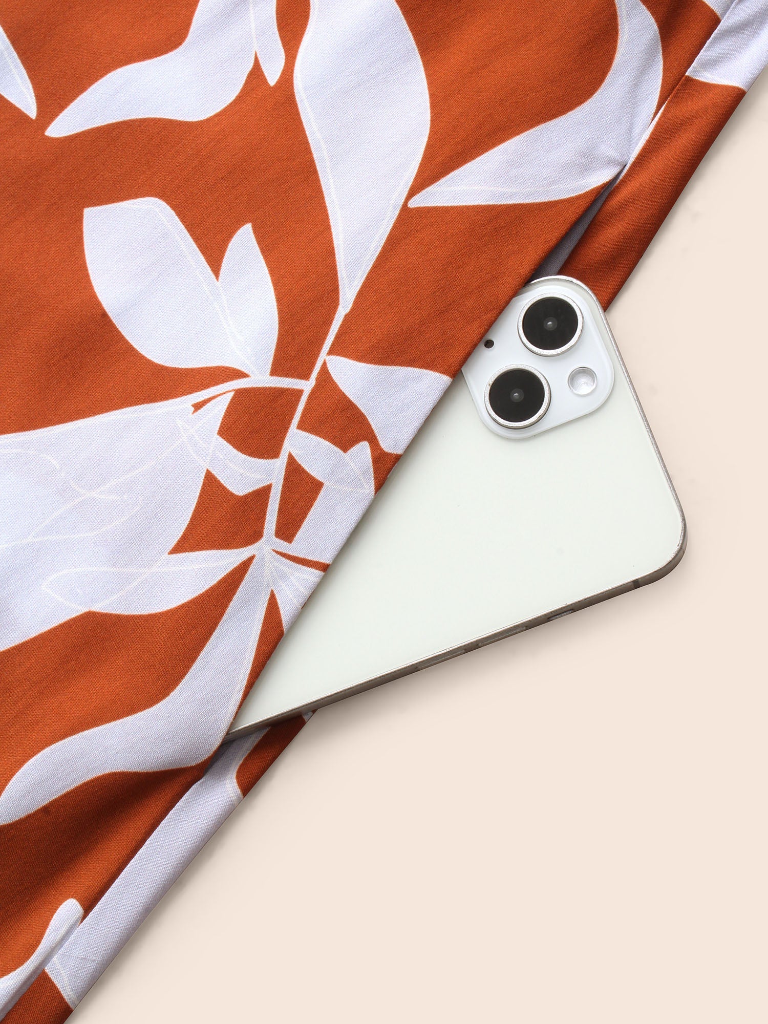 Silhouette Floral Print Shirred Midi Dress