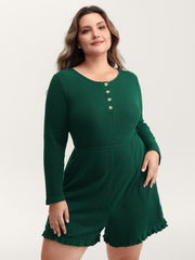 Skin-Friendly Textured Sleep Romper