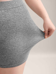 Supersoft Heather Stretchy Skinny-Fit Shorts