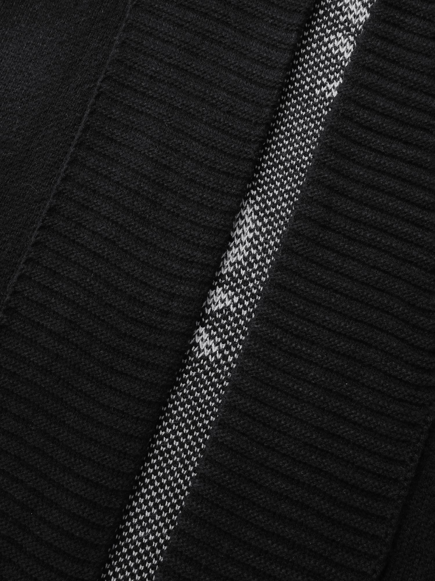 Skull Print Shawl Collar Knit Cardigan