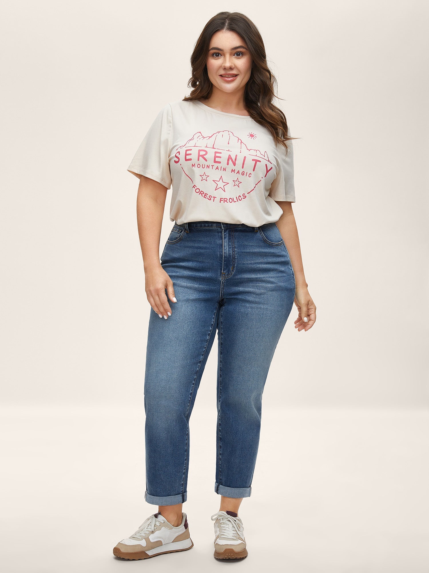 Classic Pockets Boyfriend Jeans
