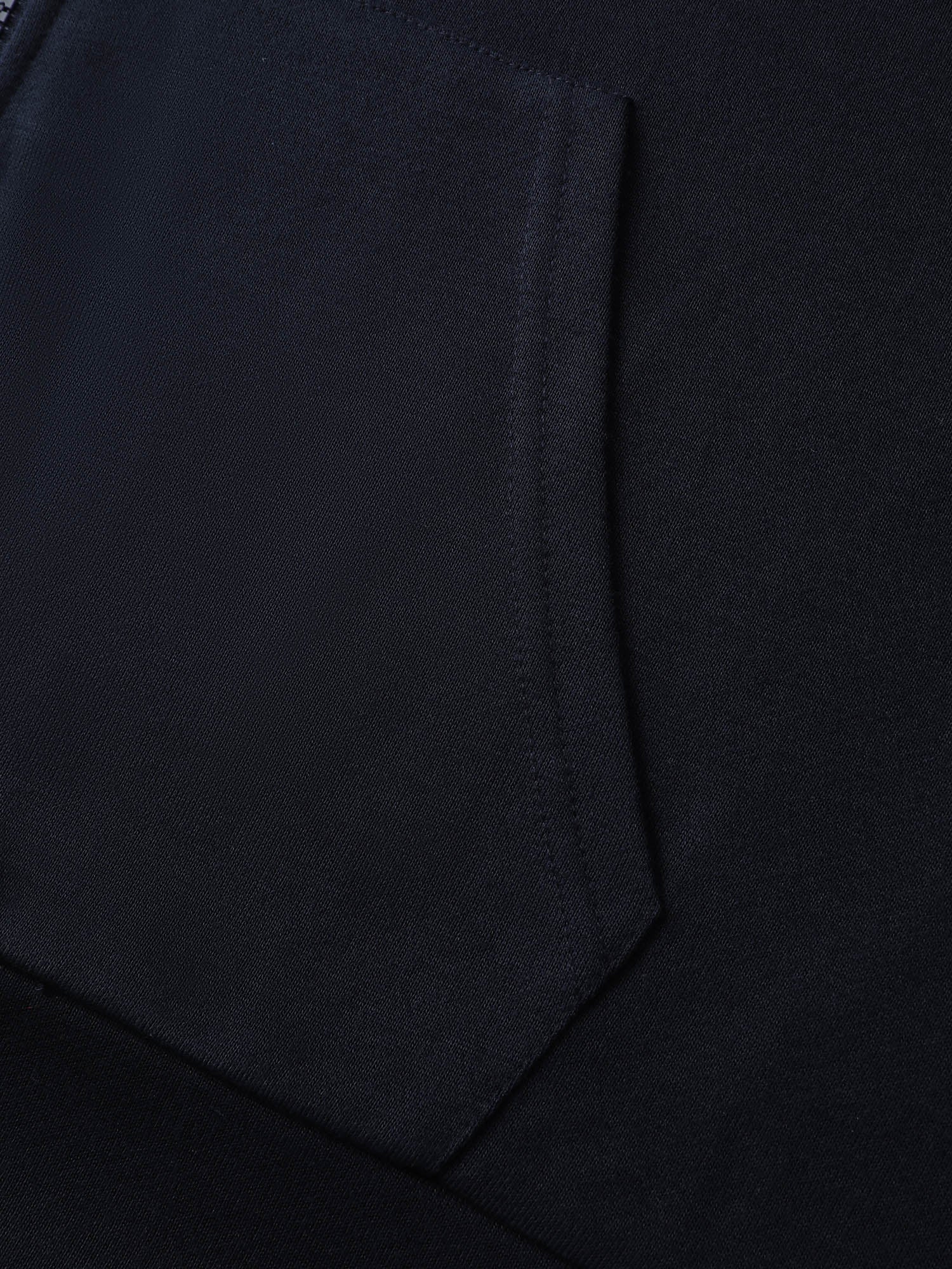 Color Contrast Stripes Zipper Jacket