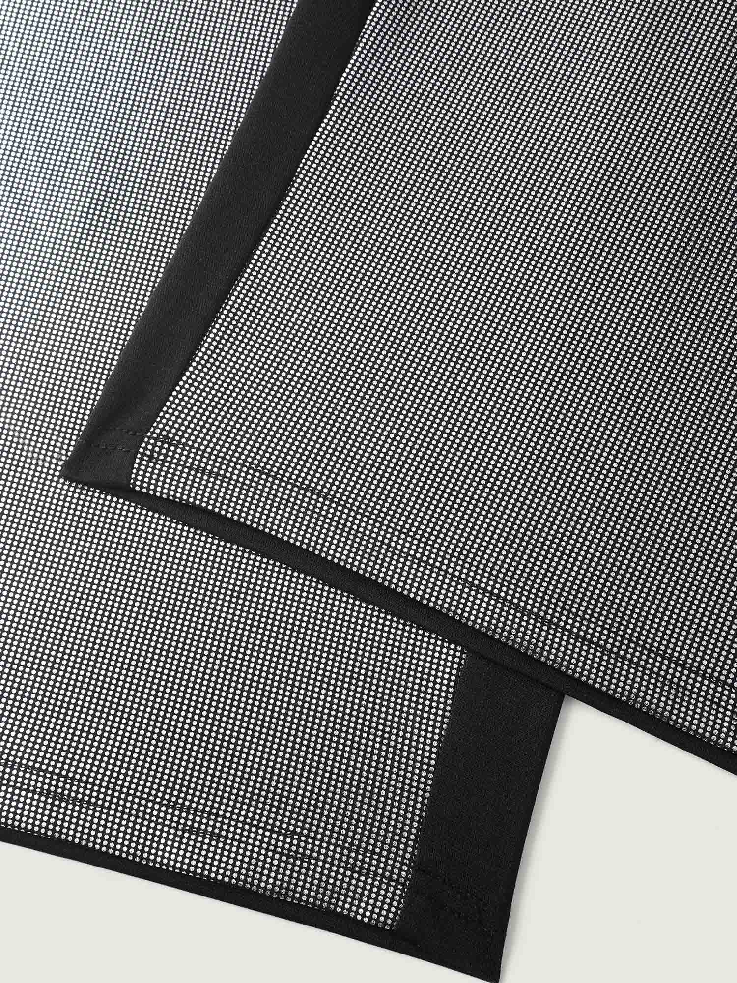 Sequin Stretchy Color Contrast Pants