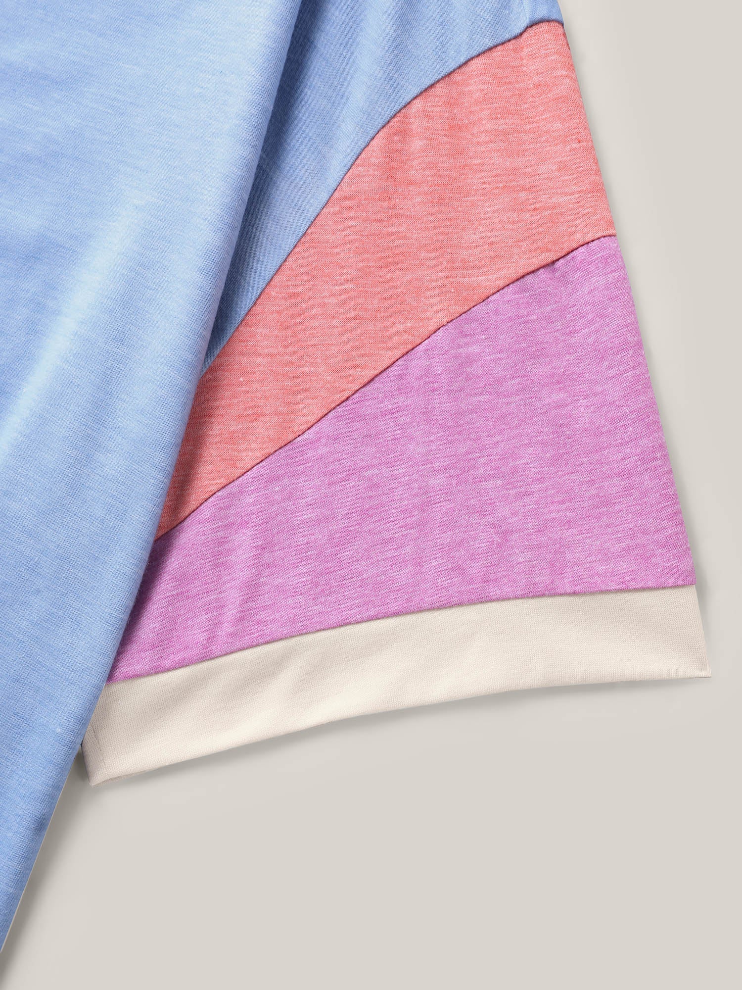 Supersoft Stretchy Color Contrast T-Shirt