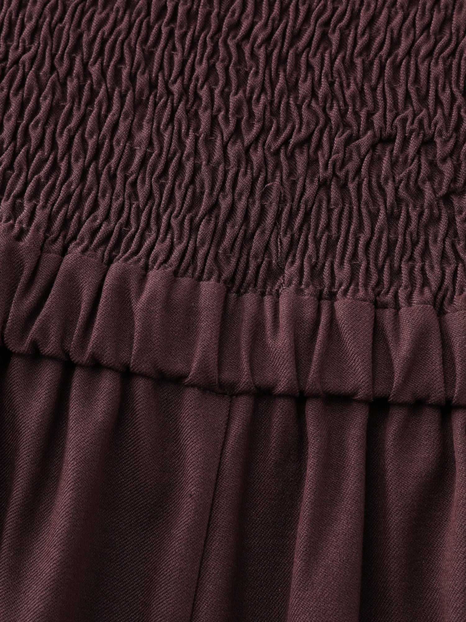 Shirred Back Halter Neckline Jumpsuit