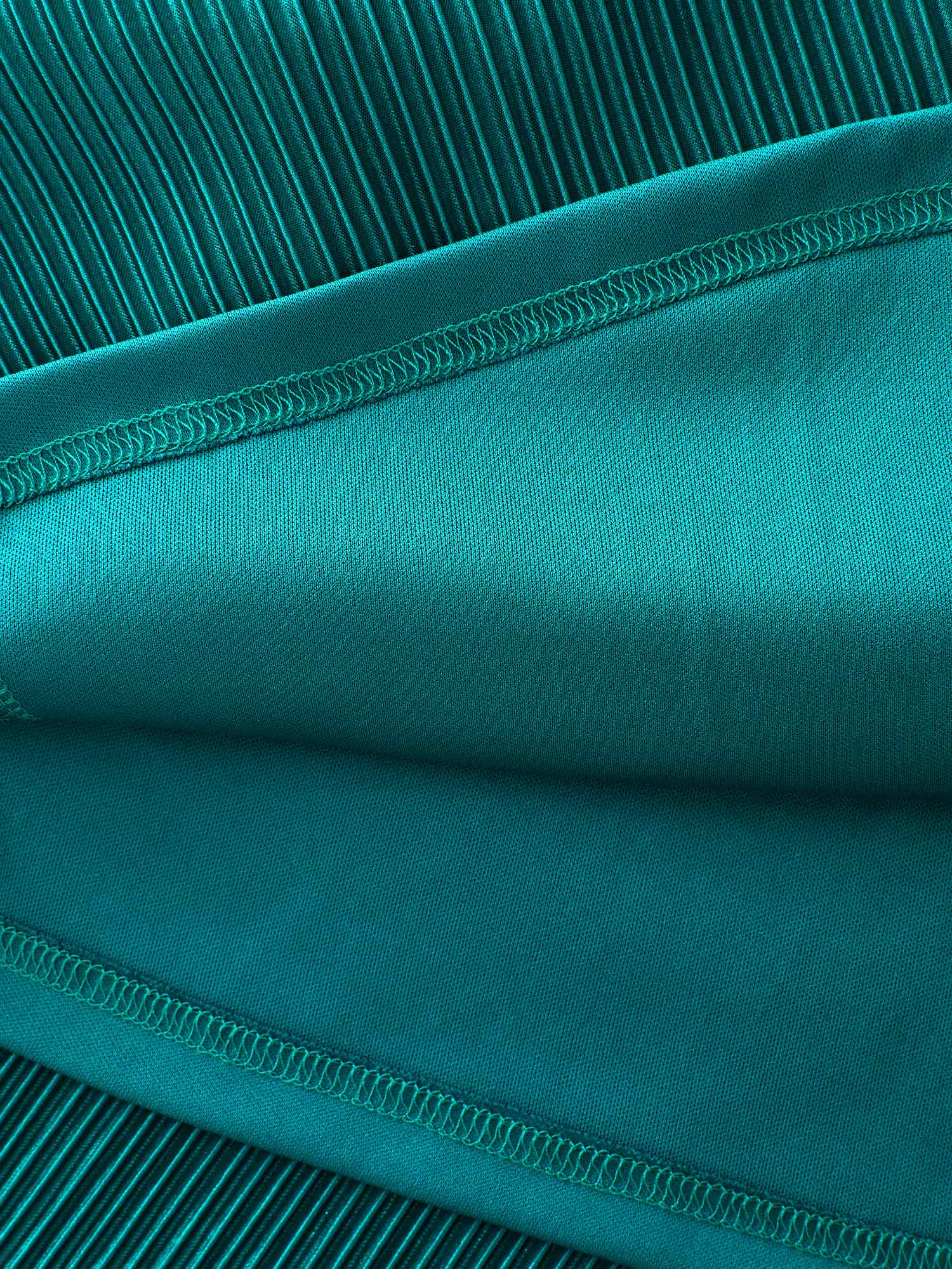 Shimmery Gold Stamped Textured Midi Dress