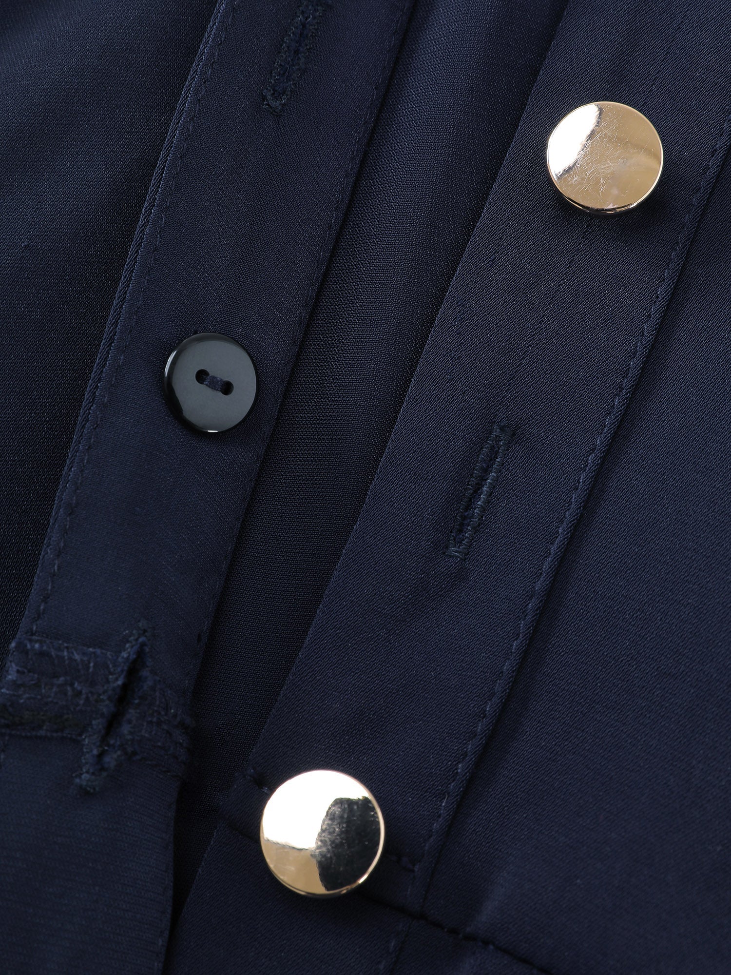 Belted Waist Solid Midi Shirt Dress