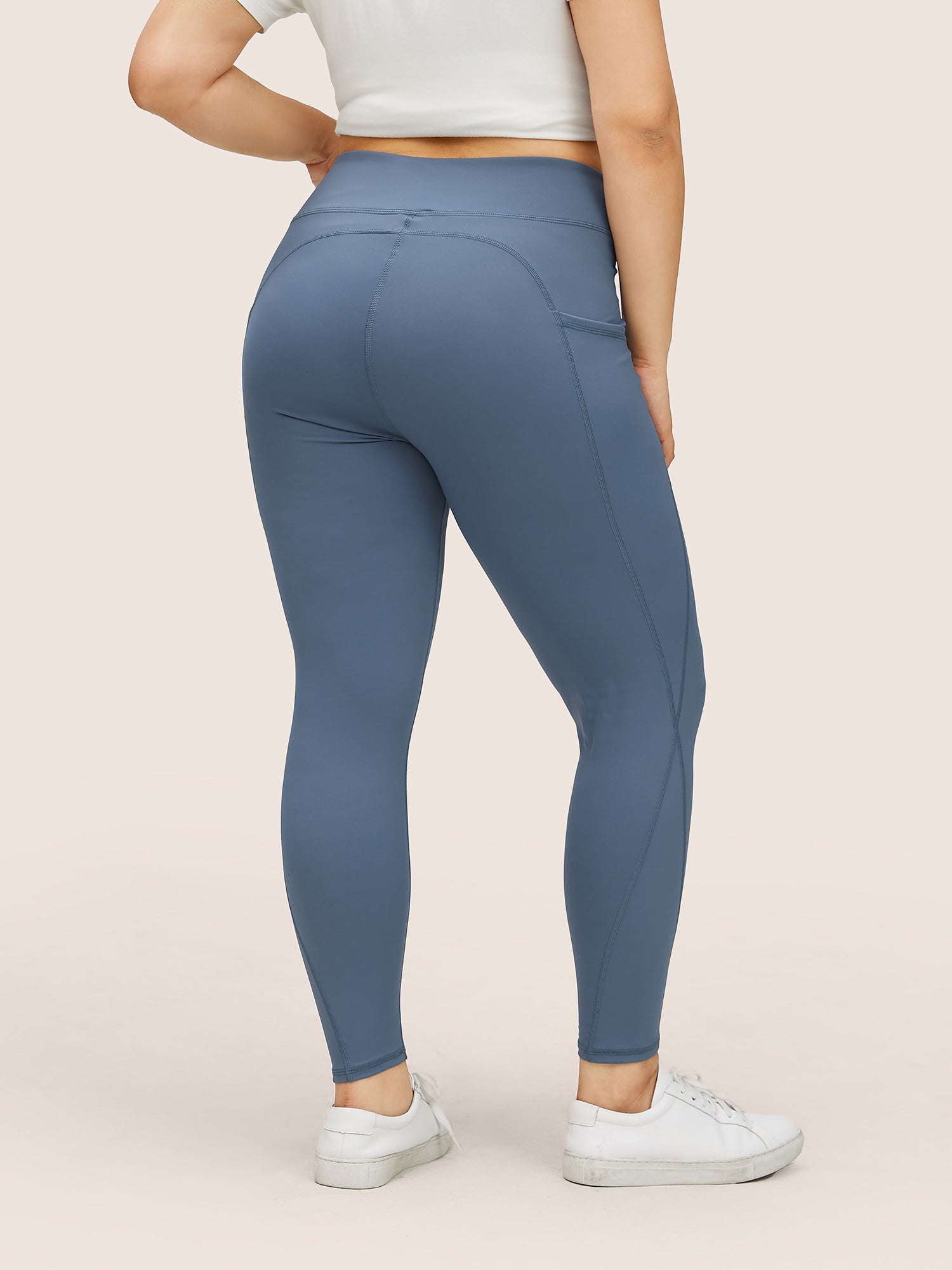 Basic High Waisted Stretchy Butt Lift Leggings