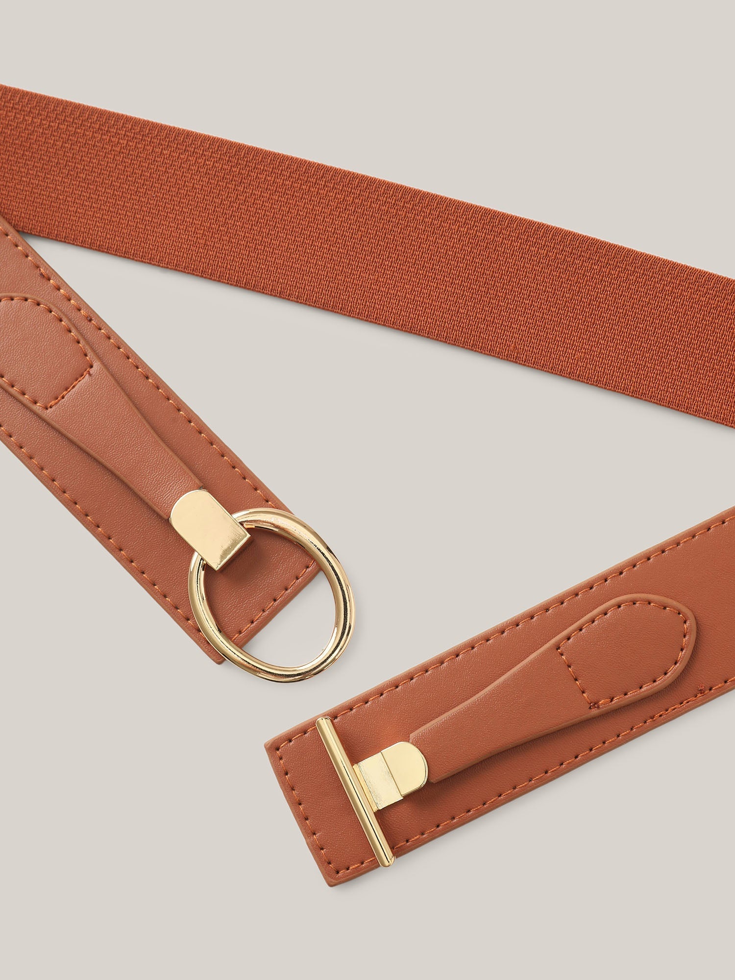 Oval Buckle Vintage Belt