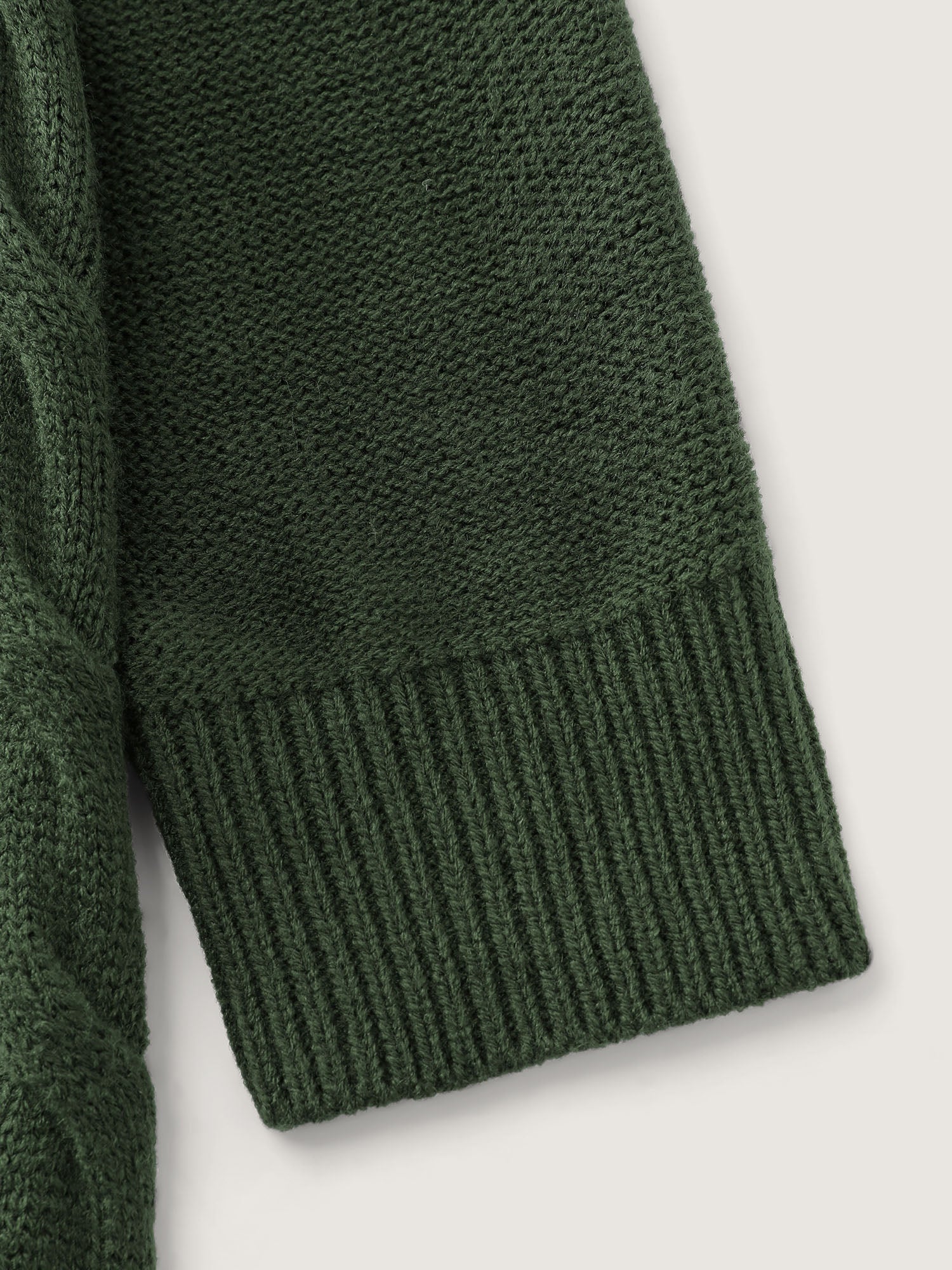 Scalloped V-Neck Fit and Flare Sweater Dress