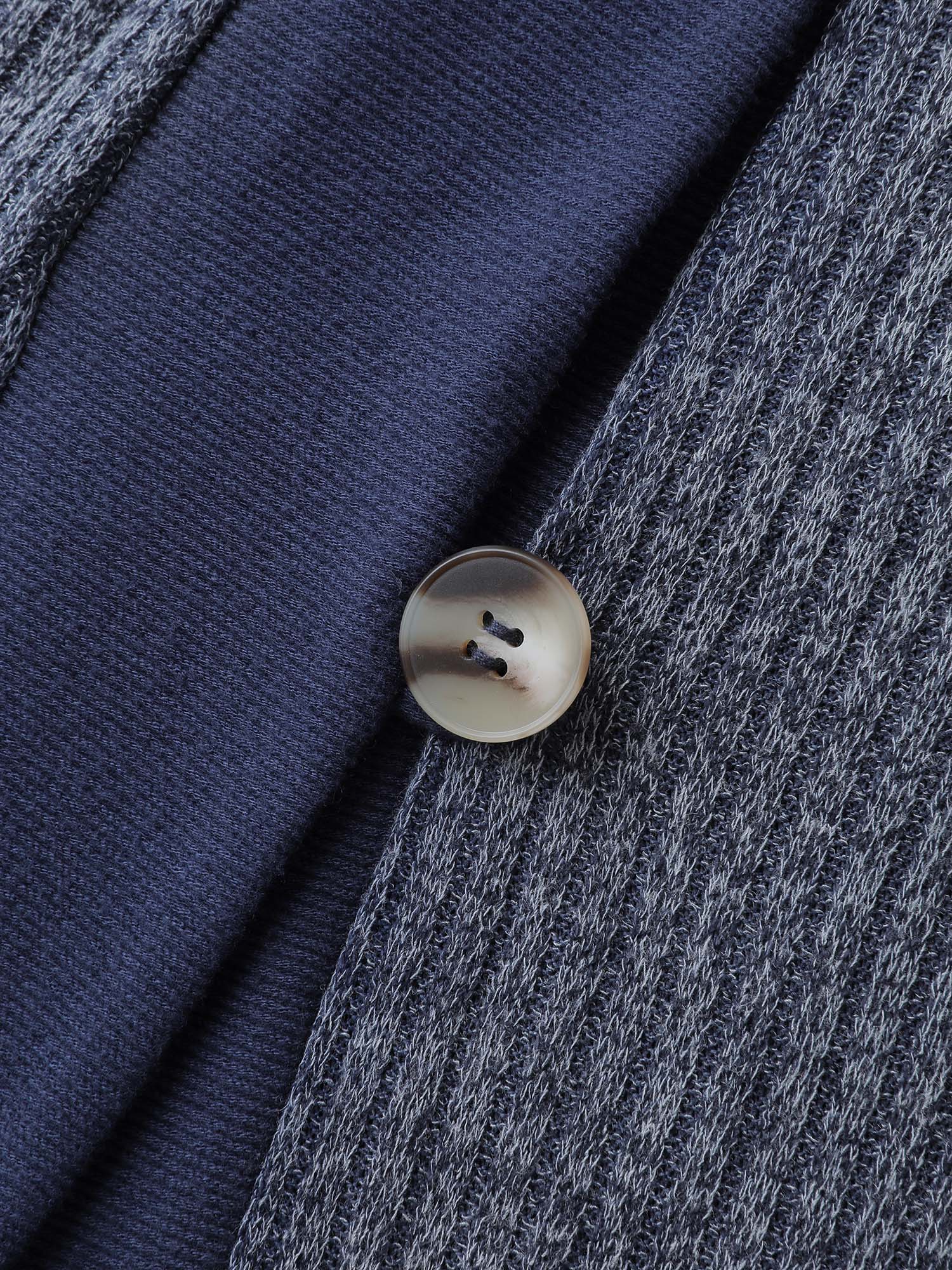 Textured Contrast Edge Hooded Jacket