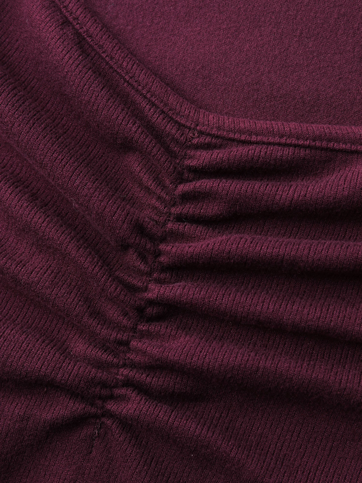 Ruched Velvety Feel Stretchy Tank Top