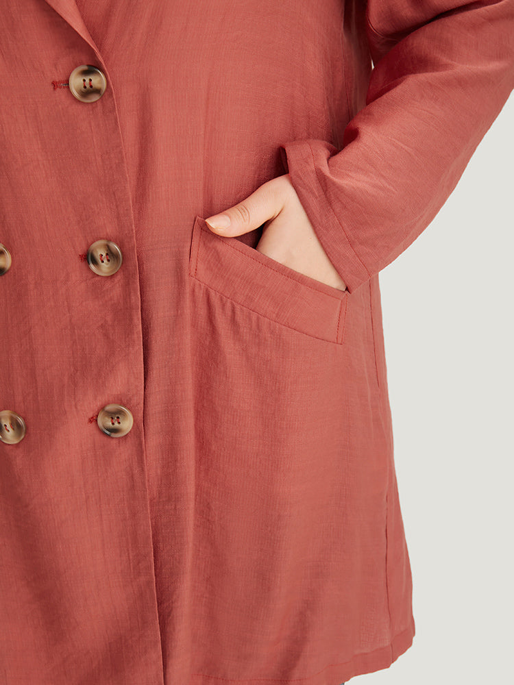 Halloween Supersoft Essentials Lapel Collar Pocket Button Through Blazer