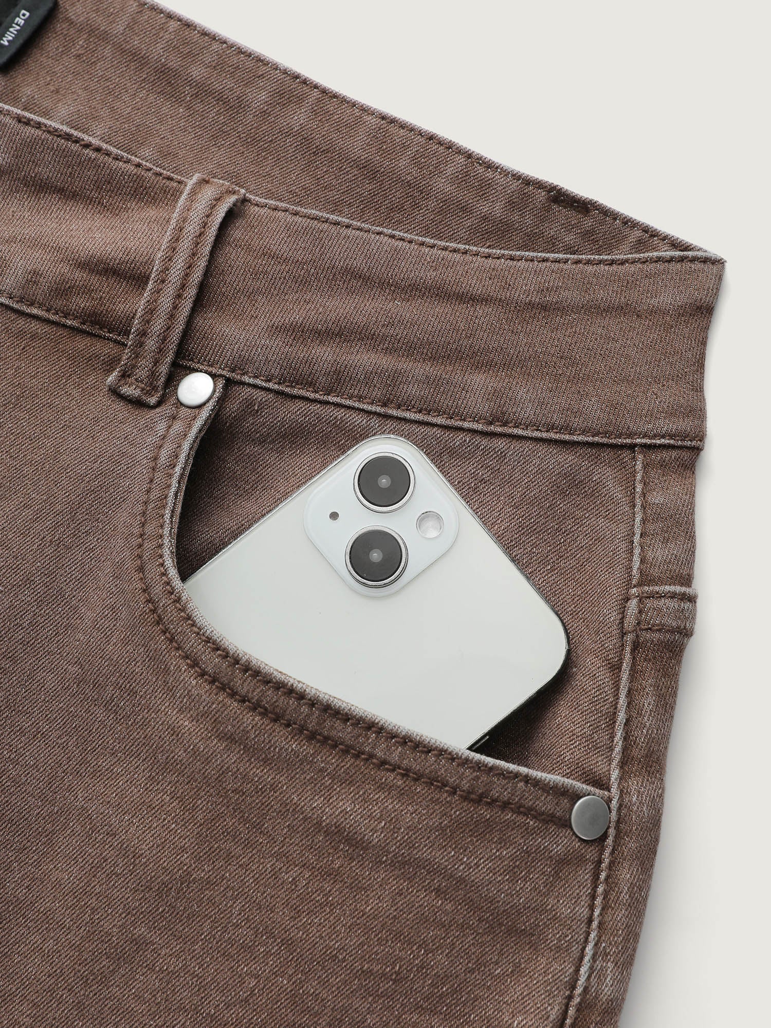 Colorful Cowboy Straight-Leg Jeans