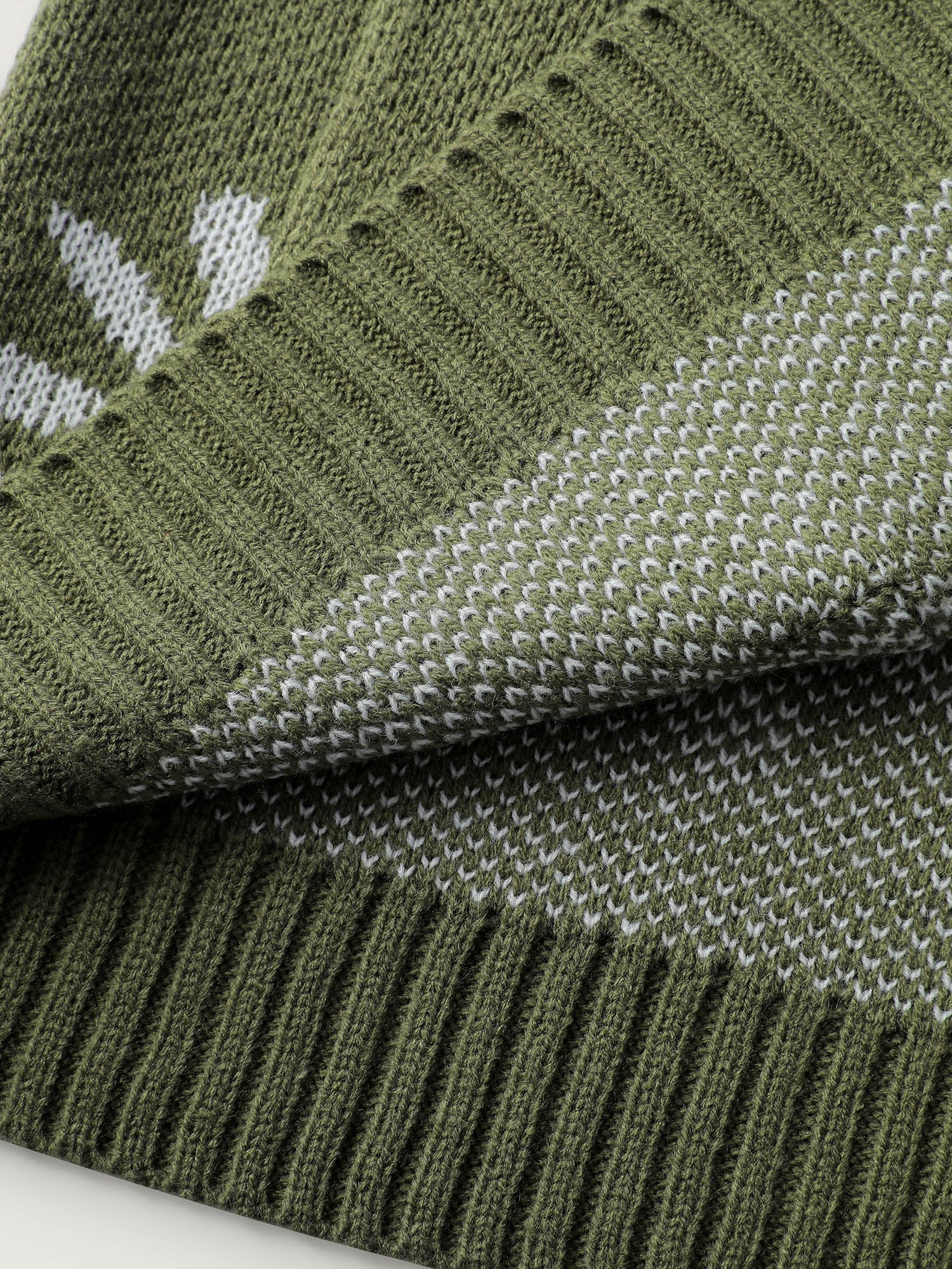 Floral Jacquard Button Pockets Knit Cardigan