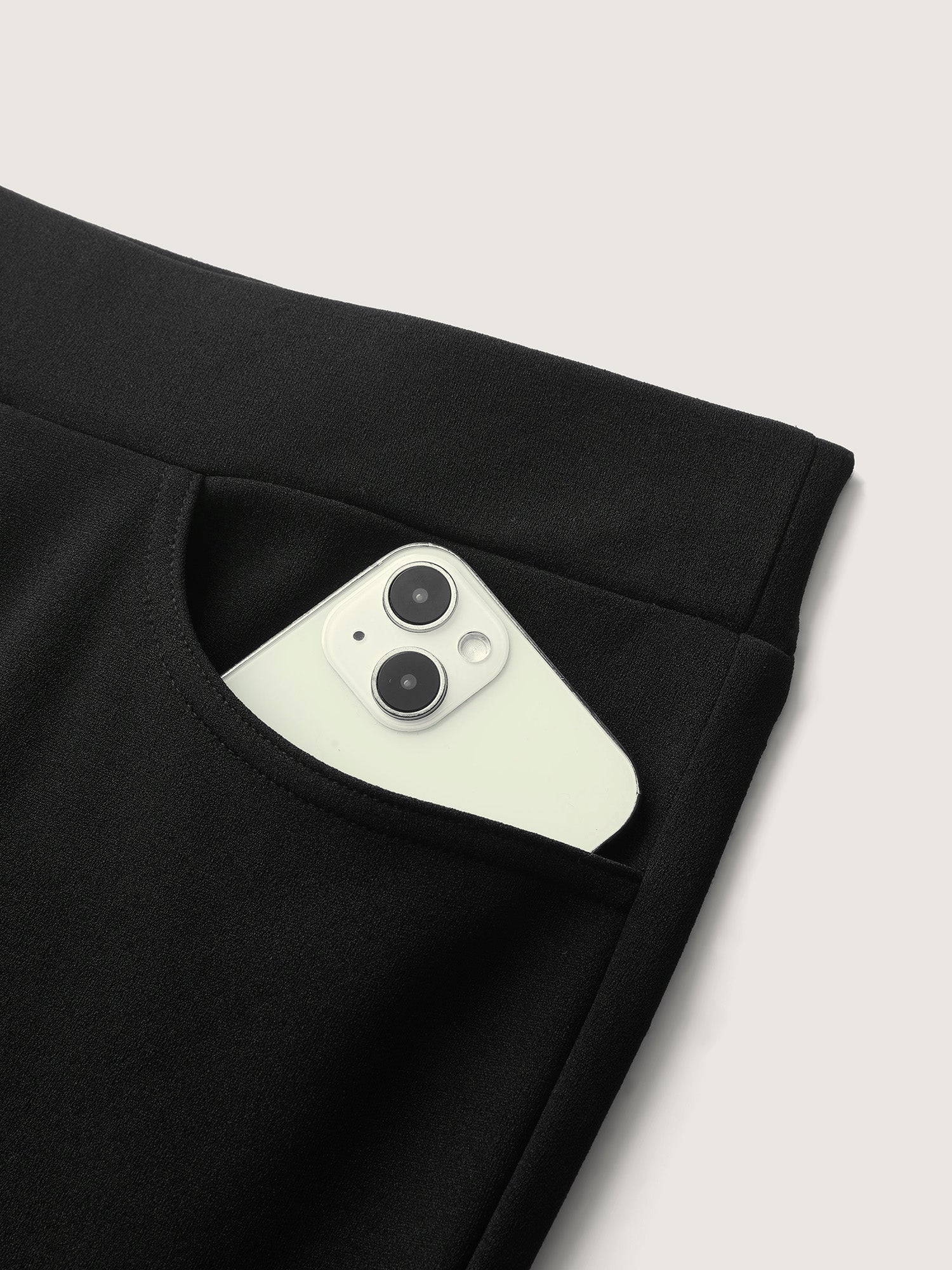 Ruffled Beadwork Layered Pants