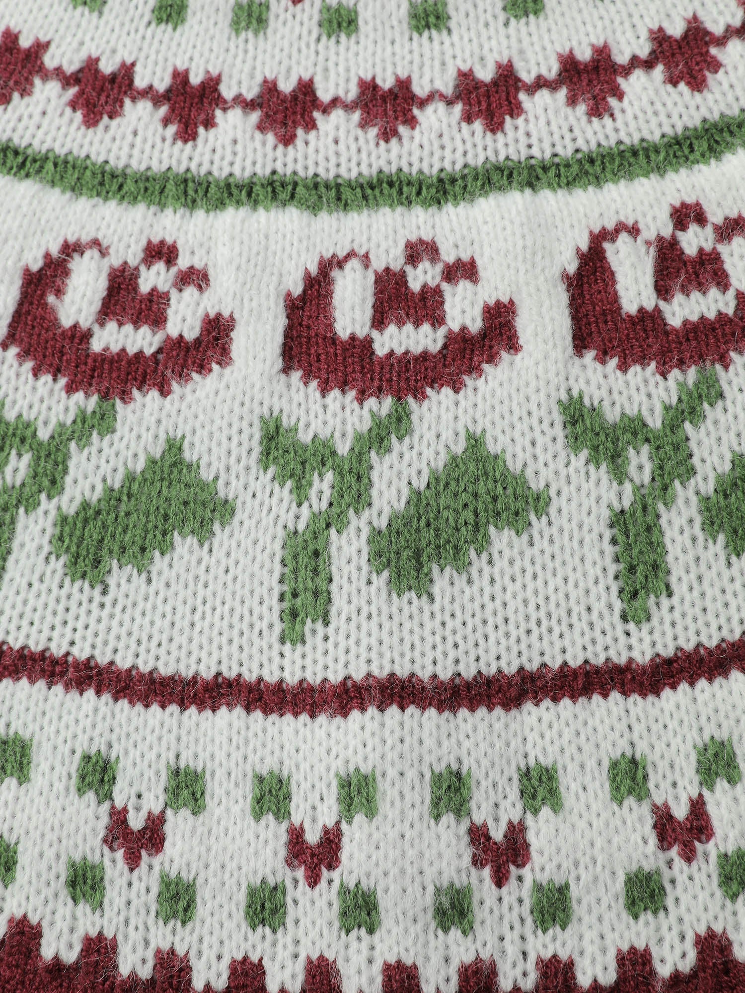 Floral Fair Isle Raglan Sleeve Pullover