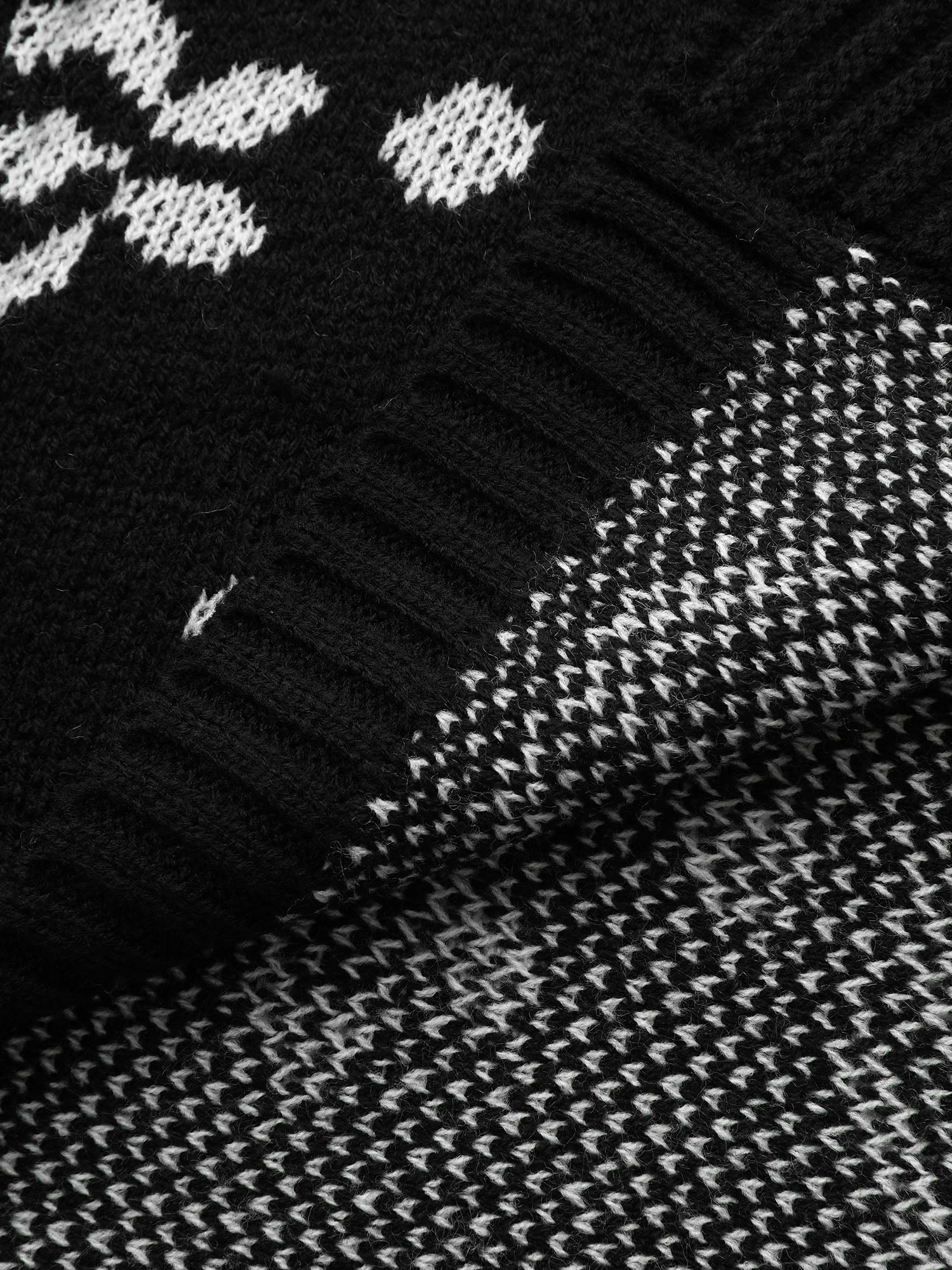 Floral Pattern Cloak-Style Cardigan