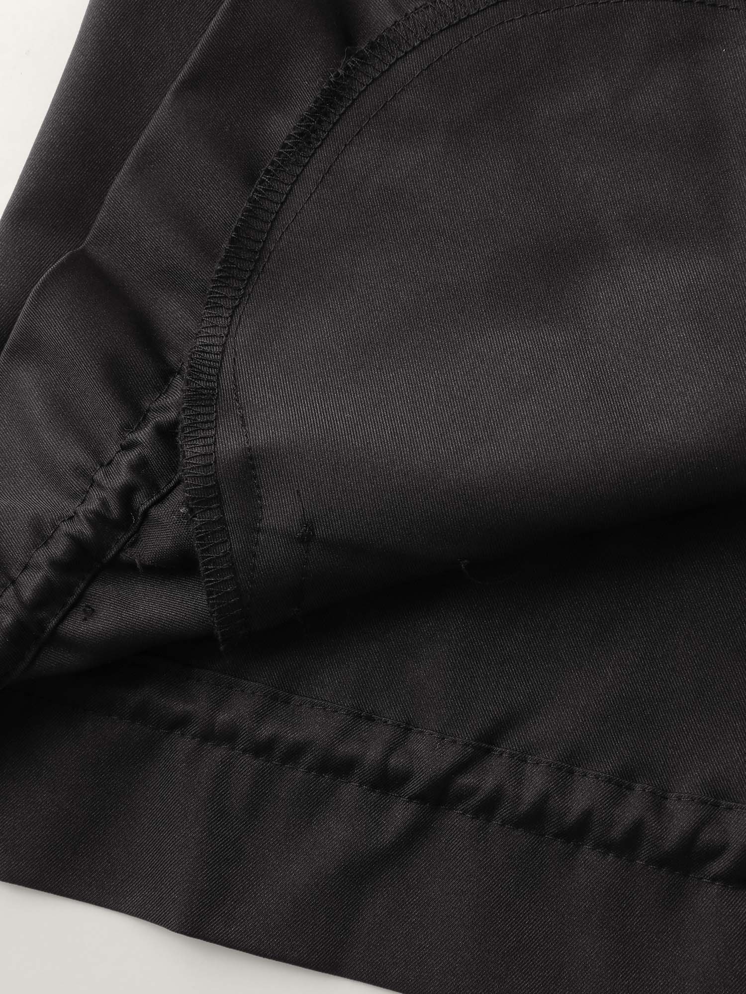 2-in-1 Plaid Hooded Adjustable Drawstring Jacket