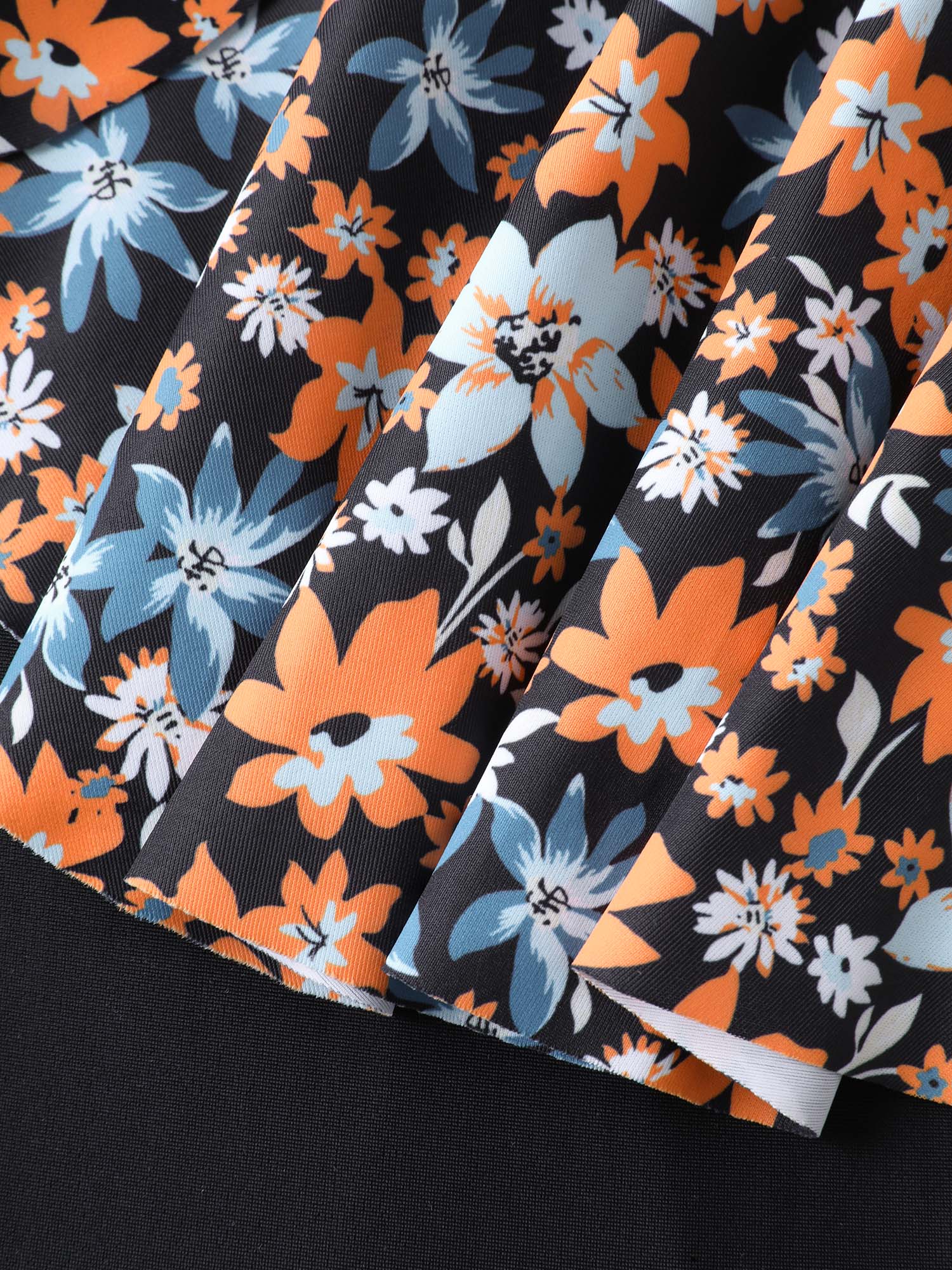 Floral Print Ruched Bow Tie One-Piece Swimsuit