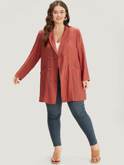 Halloween Supersoft Essentials Lapel Collar Pocket Button Through Blazer