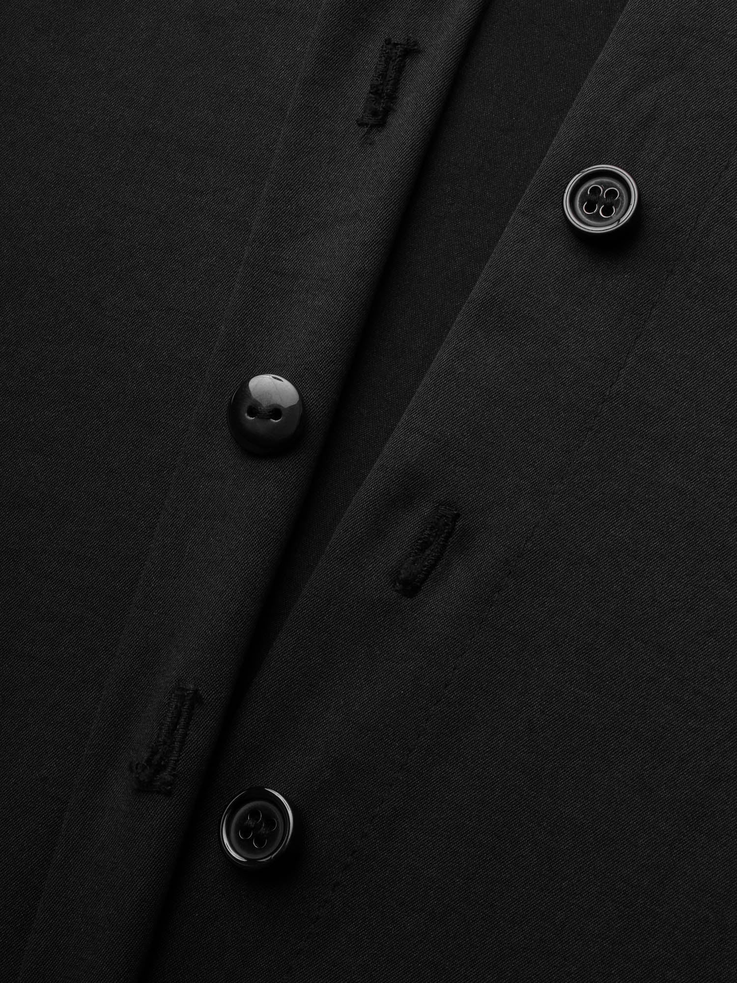 Shirt Collar Curved Hem Midi Dress