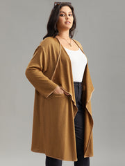 Supersoft Essentials Asymmetrical Neck Plain Kimono