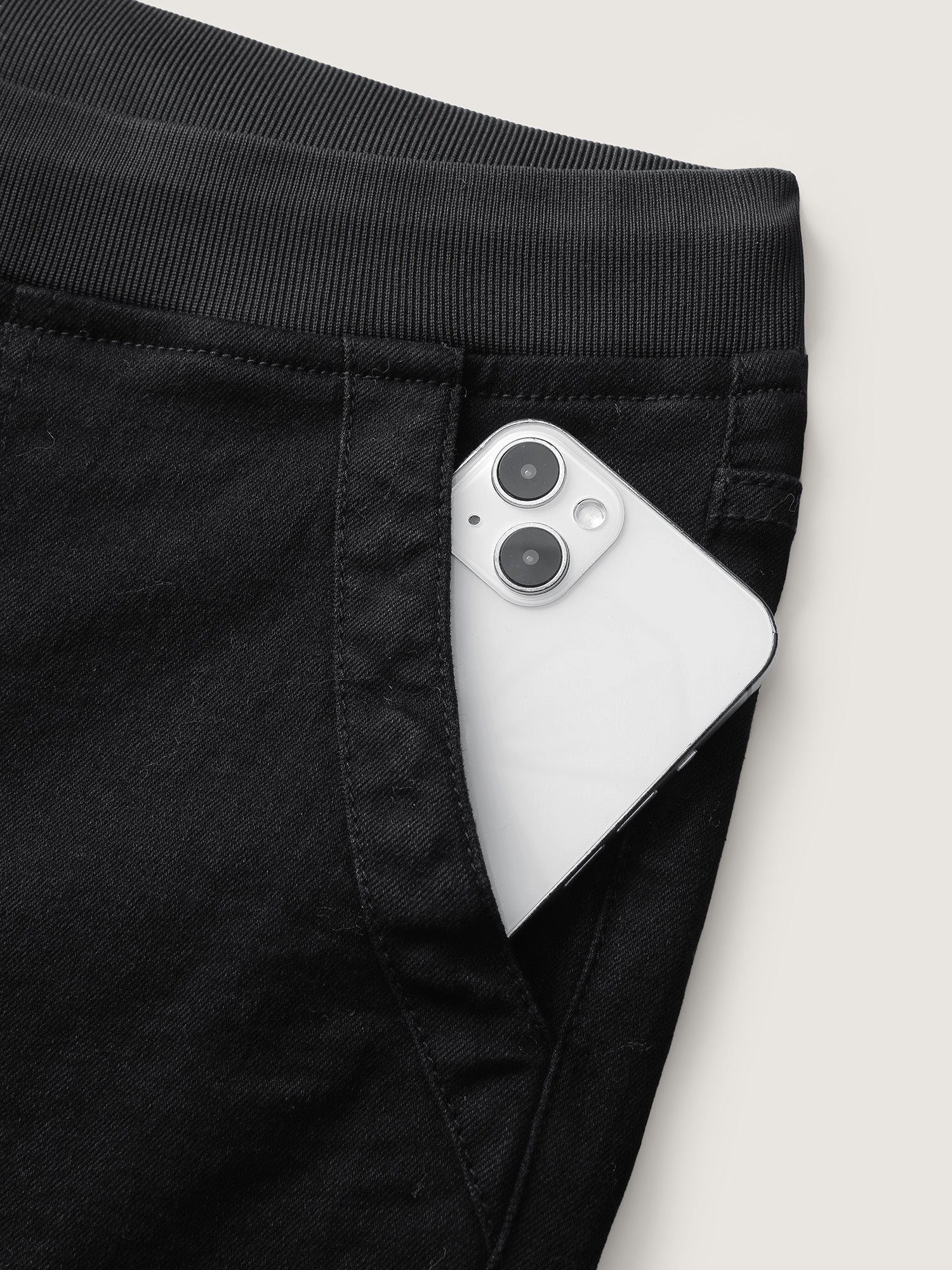 Stretchy Threaded Waist Skinny-Fit Jeans