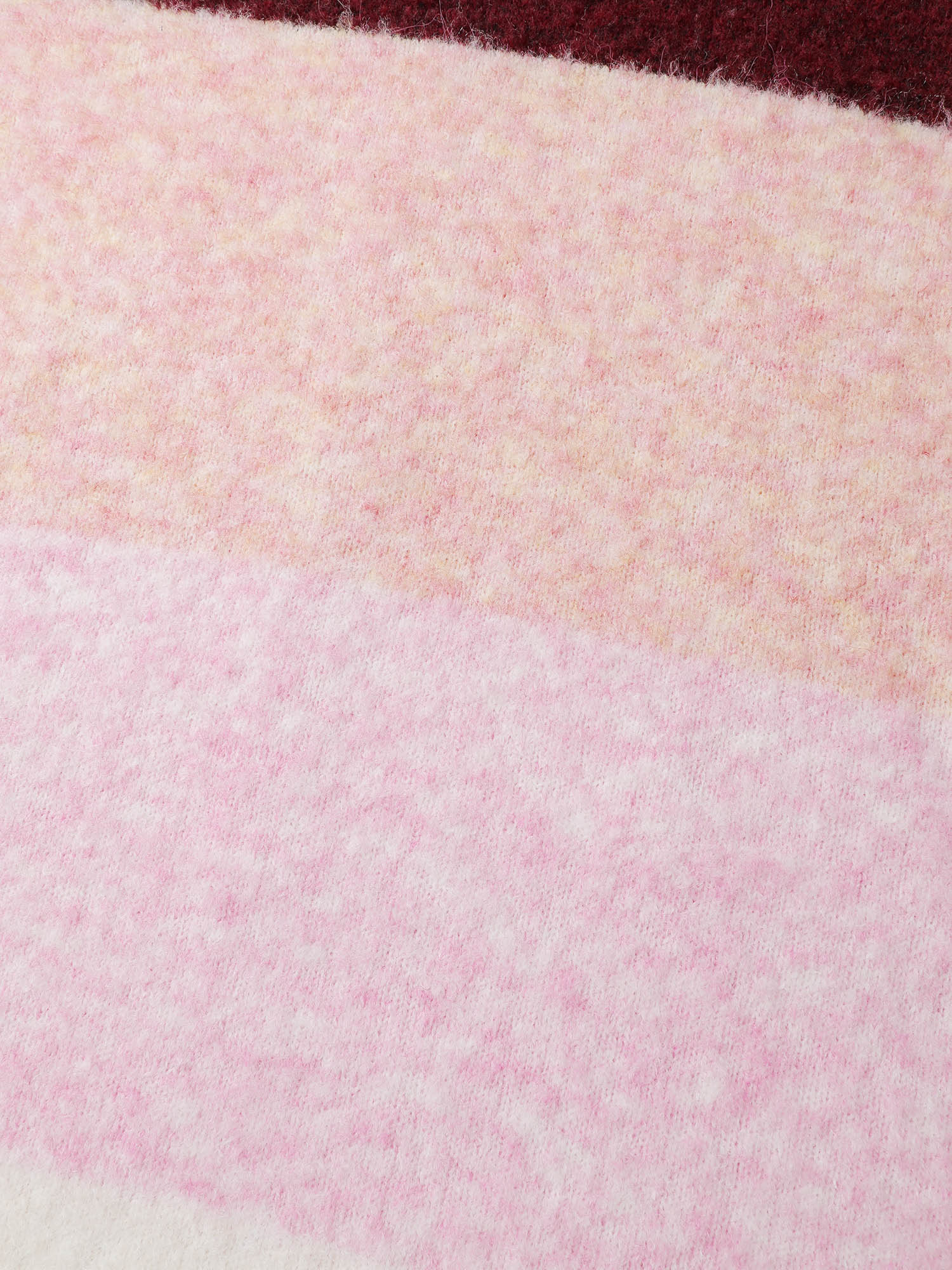 Soft Striped Contrast Pullover