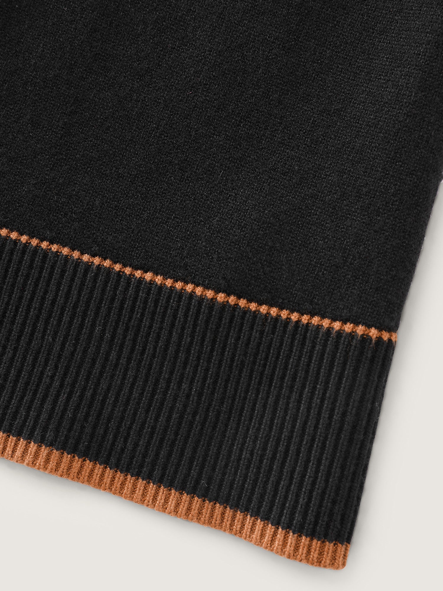 Supersoft Color Contrast Belt Sweater Dress