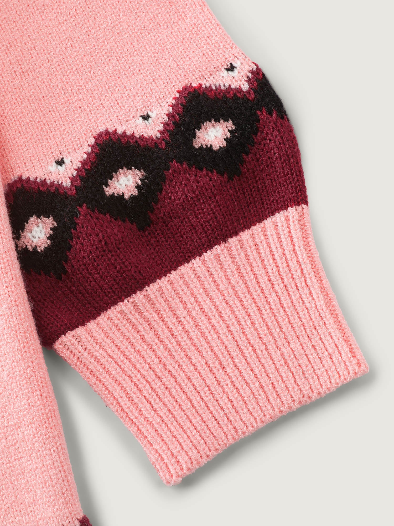 Fair-Isle Love Jacquard Pullover