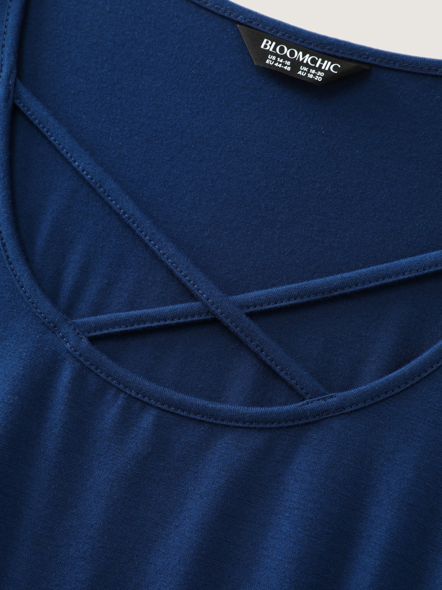 Floral Patchwork Pockets Belted Midi Dress