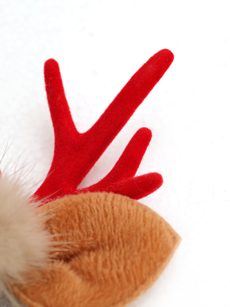Fuzzy Elk Hair Clips