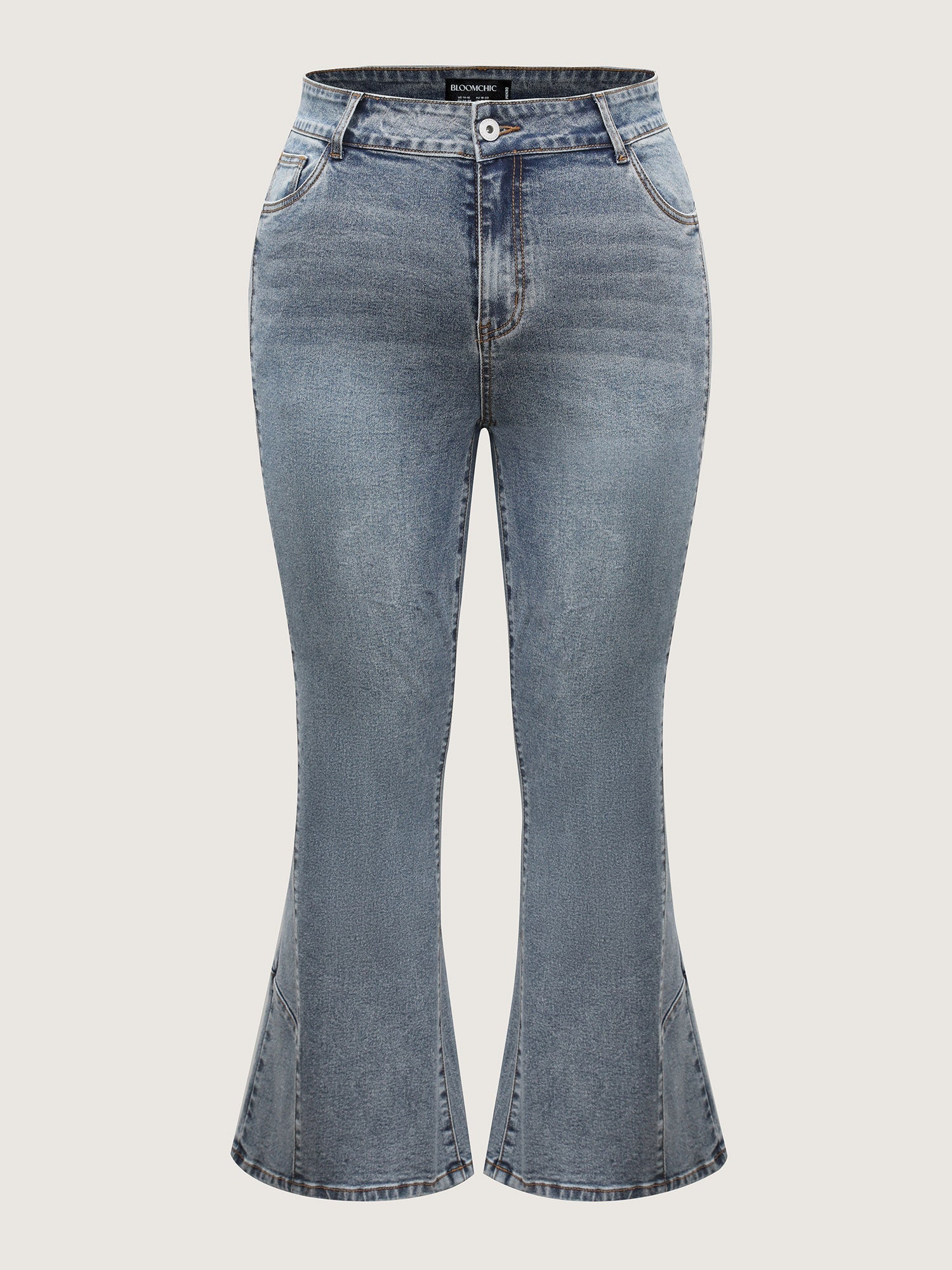 Sand Wash Bootcut Mid-Rise Jeans