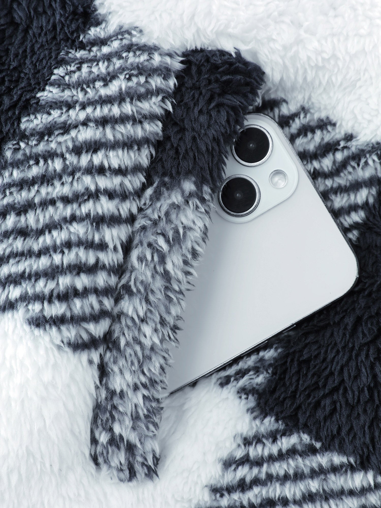 Checkered Reversible Hooded Vest Jacket