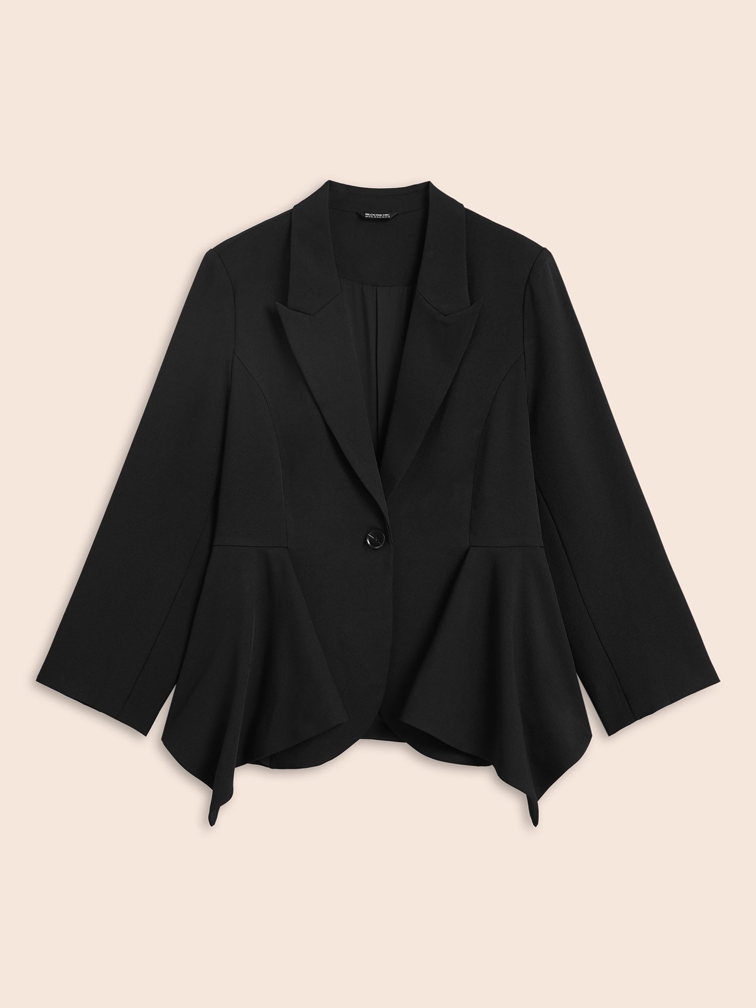 Asymmetrical Hemline Design Gothic Jacket