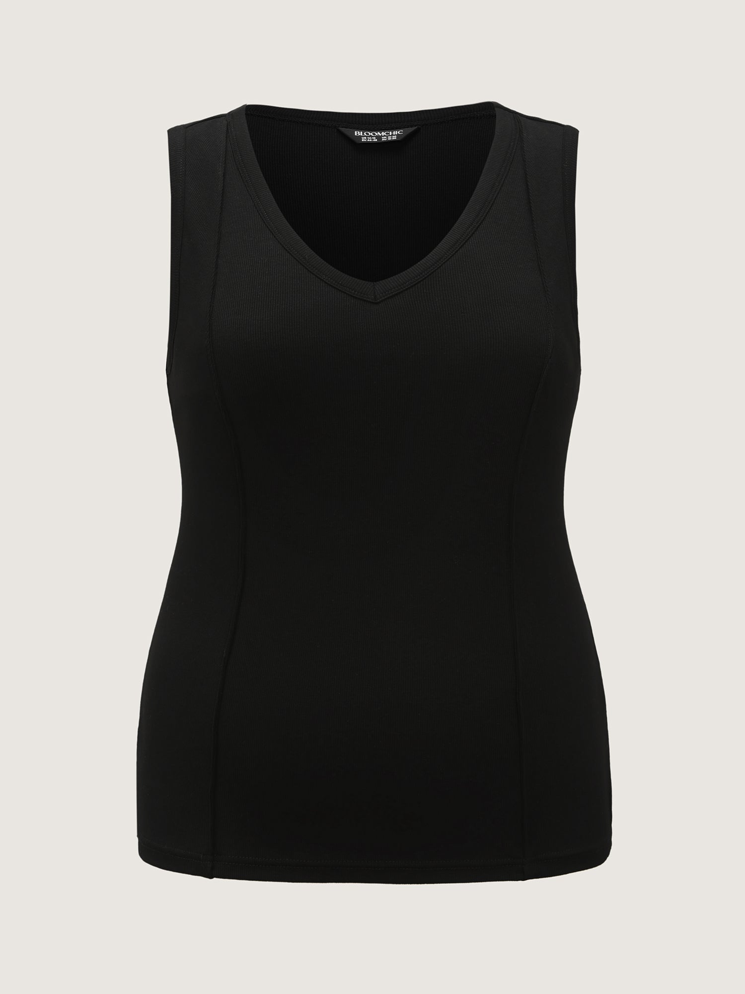 Stretchy Padded Bra Fitted Tank Top